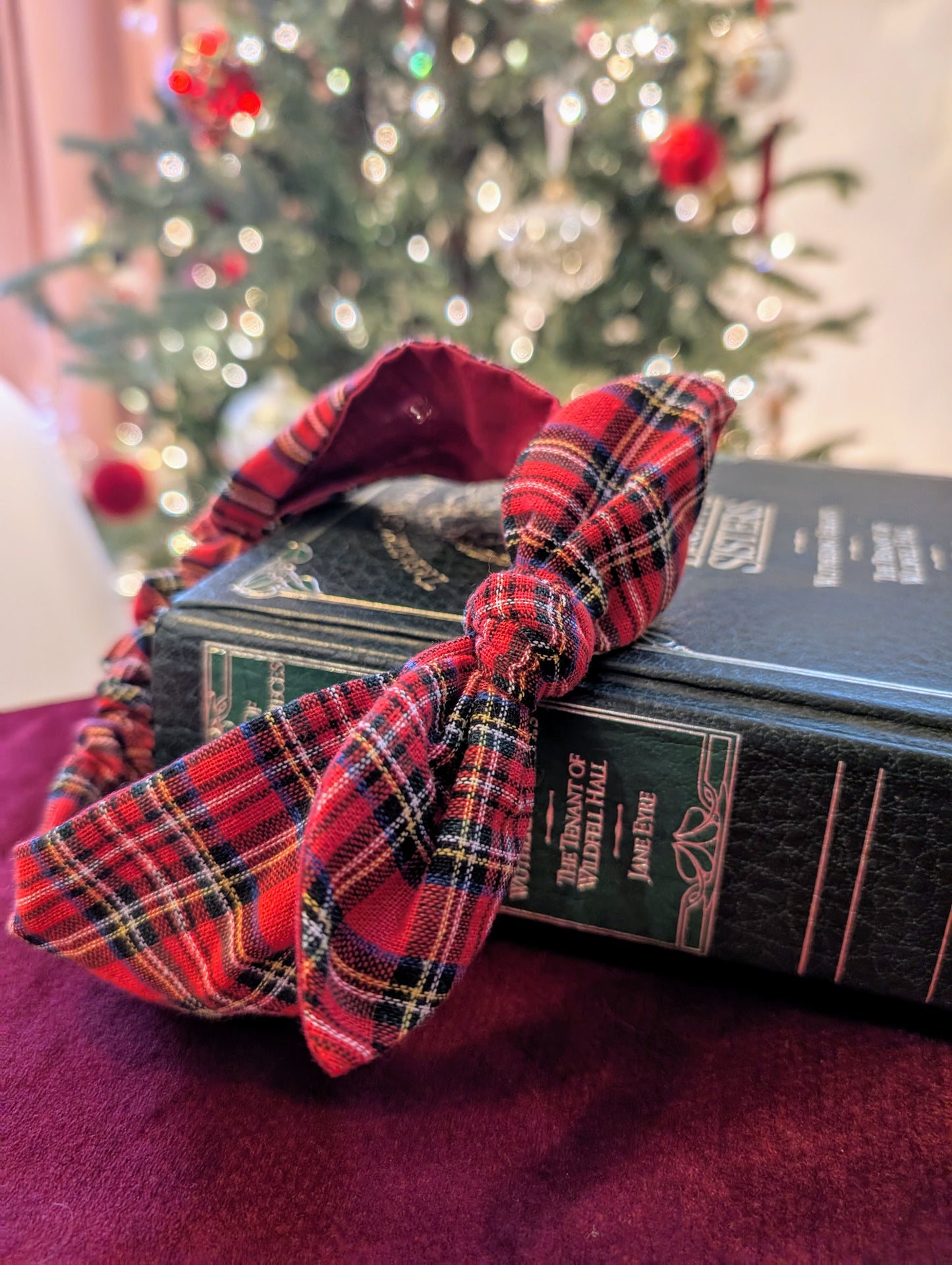 Royal Stewart Tartan Bow Headband