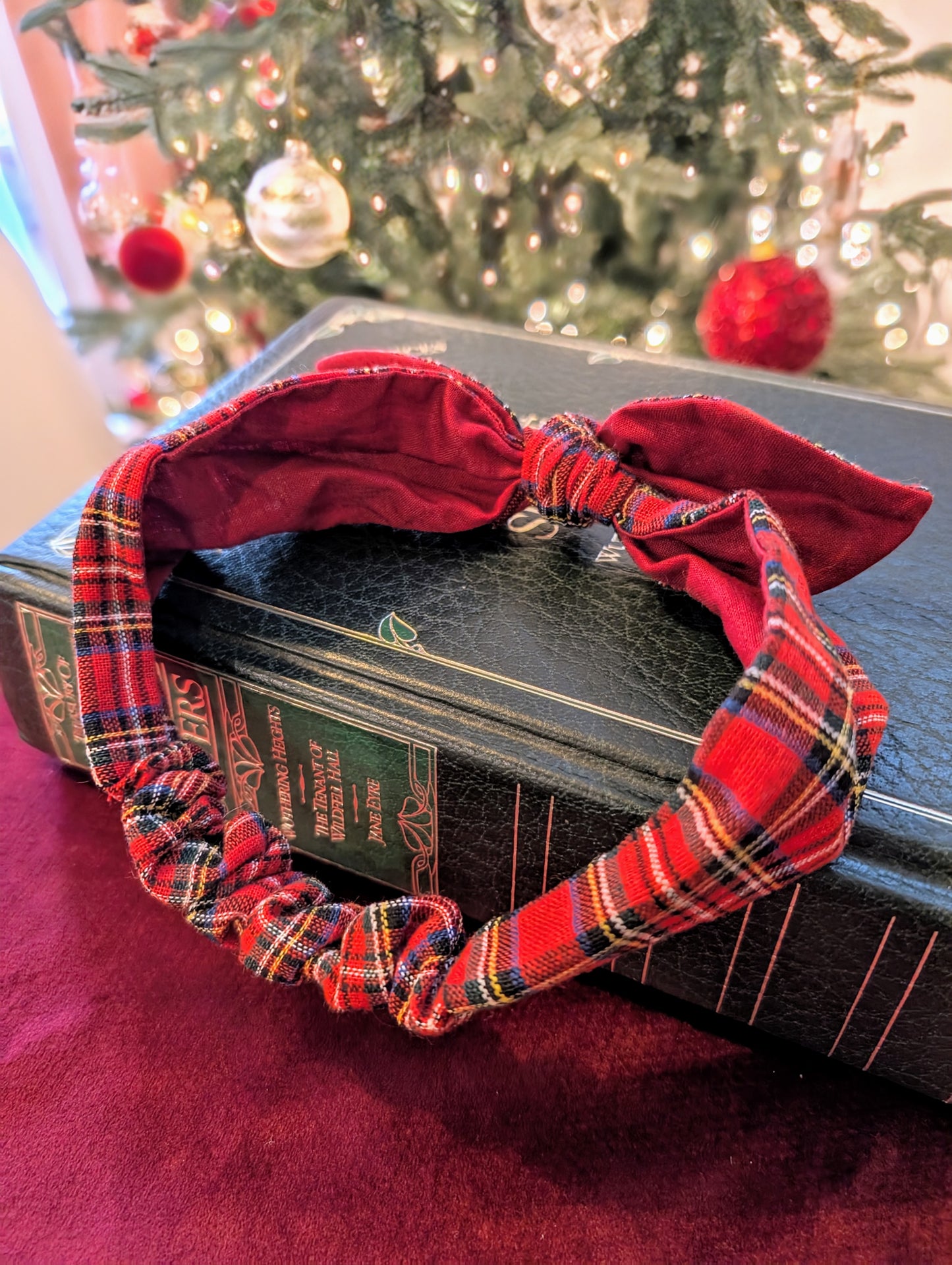 Royal Stewart Tartan Bow Headband